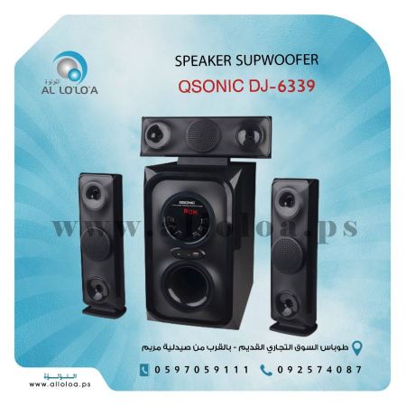 المسرح المنزلي Supwoofer Home Theater-QSONIC DJ-6339